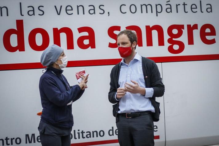 Zúñiga hace llamado a jóvenes en pandemia: “En lugar de ir a un mall, pueden ir a donar sangre”
