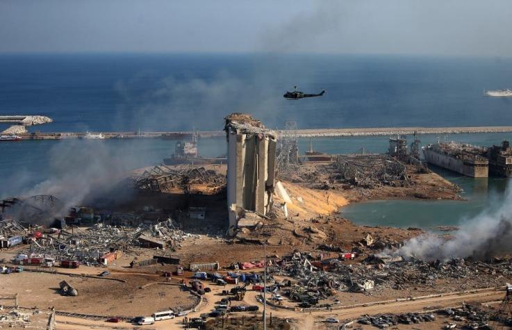 Trabajador sobrevive 30 horas en el mar tras explosión en el puerto de Beirut