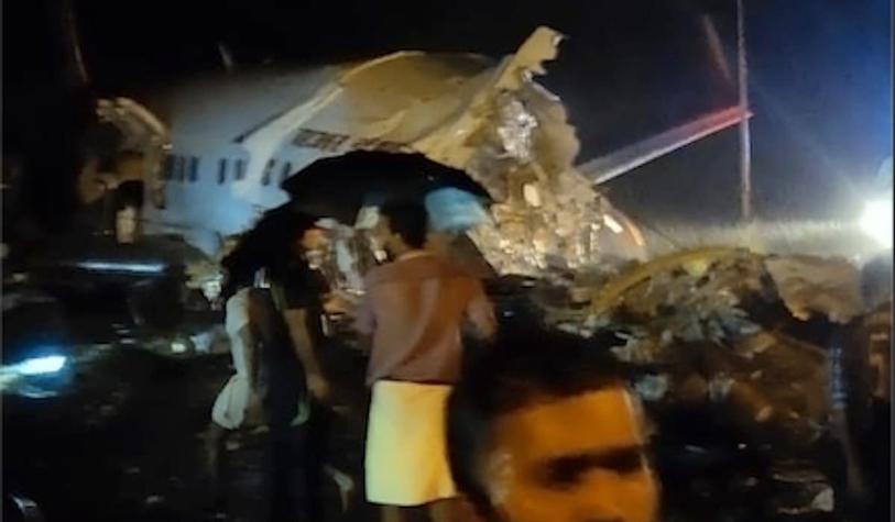 Avión de Air India Express se estrella durante aterrizaje: hay al menos 14 muertos y 15 heridos