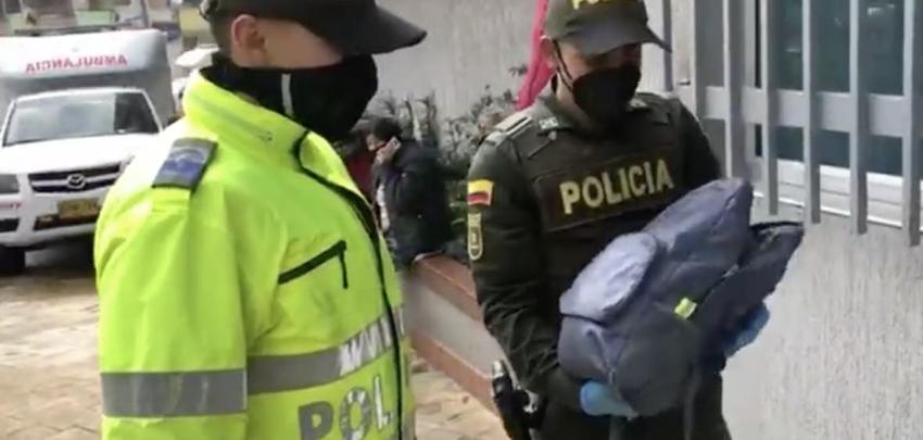 Encuentran a recién nacida abandonada dentro de una mochila en un basurero en Bogotá