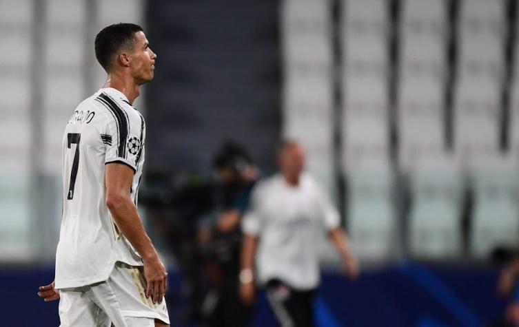 Cristiano Ronaldo no pudo salvar a Juventus de la eliminación ante el Lyon en Champions League