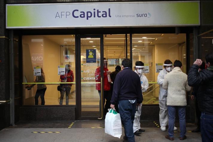 AFP Capital comenzó pago de retiro del 10% de fondos de pensiones a sus afiliados