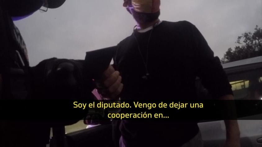 [VIDEO] Ministro Desbordes acusa a diputado Gutiérrez de "faltar a la verdad" en polémico video