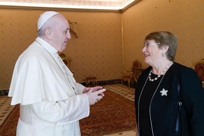 Papa Francisco se reúne con Bachelet para hablar de América Latina, coronavirus y Venezuela