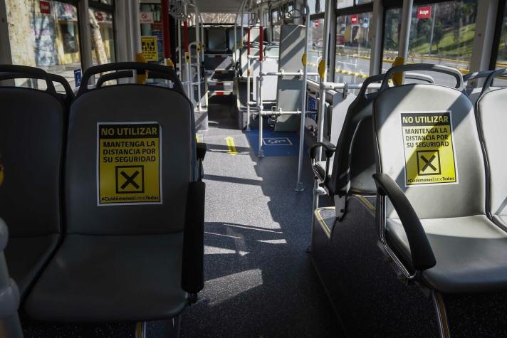 Demarcación de distancias y sanitización: Transportes presenta protocolo para viajes en buses