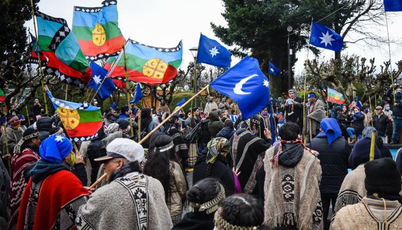 Realizan marcha en apoyo a machi Celestino Córdova en Nueva Imperial
