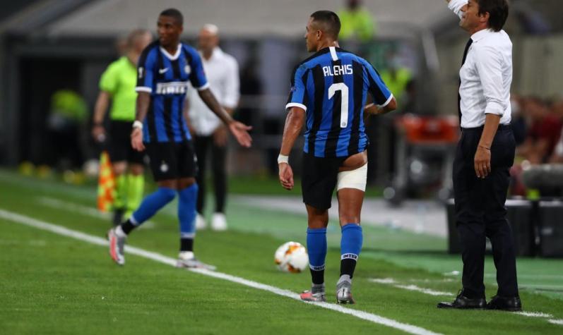 Alexis Sánchez va a la banca en el duelo del Inter ante Shakhtar por las semis de la Europa League