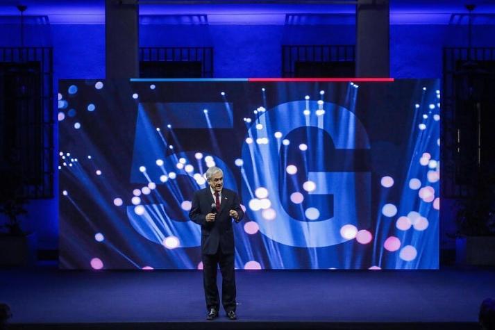 Presidente Piñera anuncia inicio de licitación de red 5G para Chile: "Nos va a cambiar la vida"