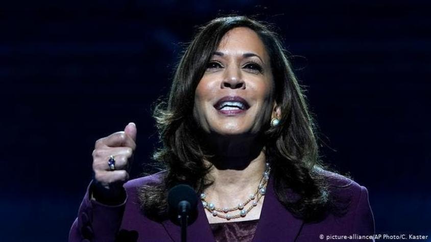 Kamala Harris acepta candidatura demócrata a la Vicepresidencia de Estados Unidos