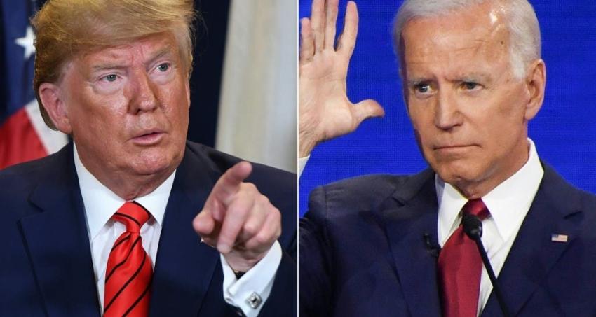 Biden acusa a Trump de "alejarse" mientras el COVID-19 arrasaba Estados Unidos