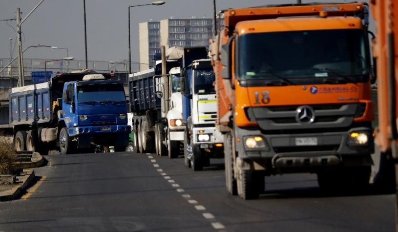 Camioneros aseguran que manifestación del jueves será "sin interrumpir cadena de abastecimiento"