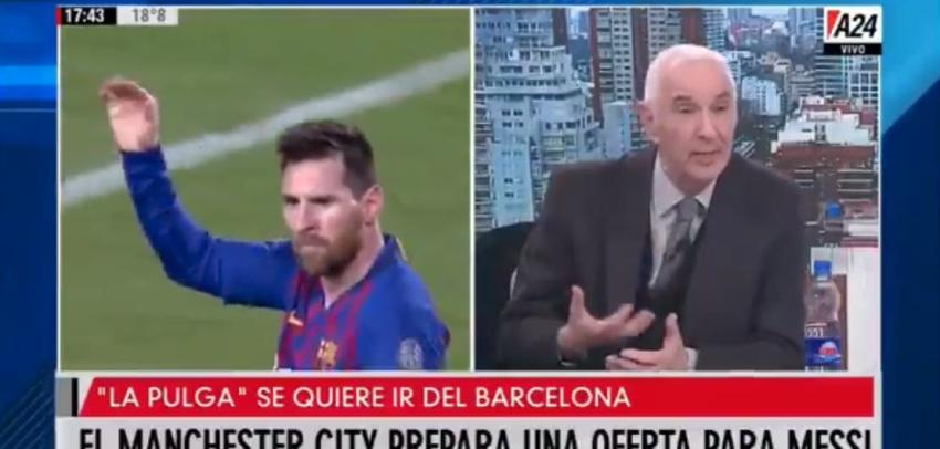 "Sos mujer, no entendés": Periodista es criticado por argumento machista en discusión sobre Messi