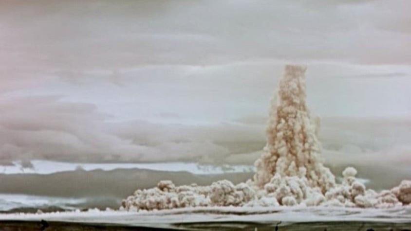 Bomba del Zar: las inéditas imágenes de la explosión de la bomba nuclear más poderosa de la historia
