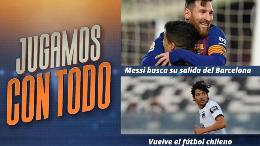 #JugamosConTodo: Lionel Messi busca su salida de FC Barcelona