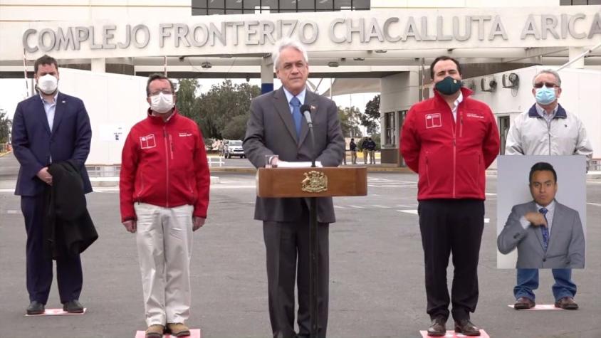 [VIDEO] Presidente Piñera anuncia veto a indicaciones en ley de migración