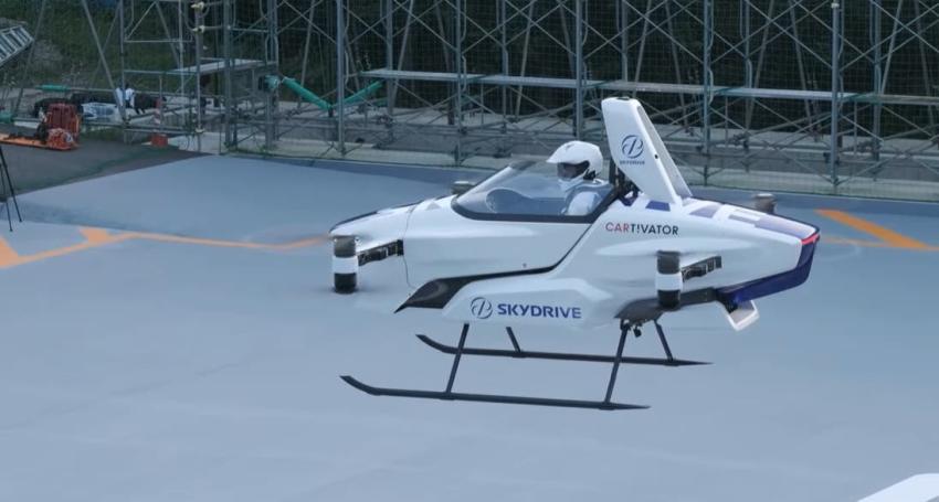 [VIDEO] Así fue la exitosa prueba del automóvil volador más pequeño del mundo