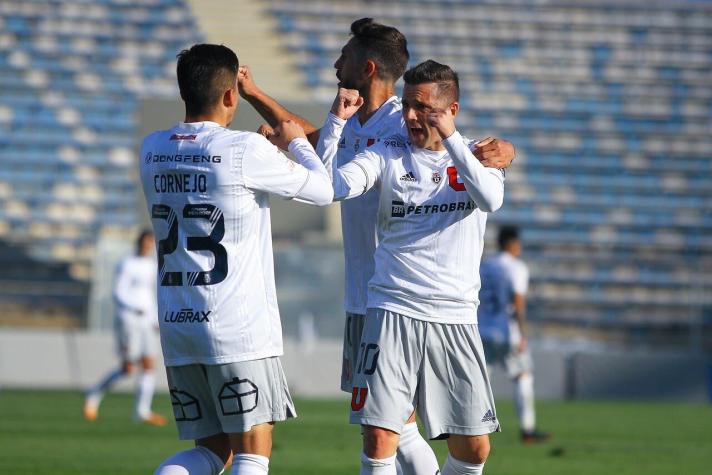 La "U" se pone en ventaja ante Palestino con gol de Montillo