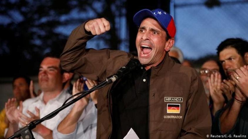 Capriles increpa a Guaidó por acusarlo de dialogar a "titulo personal" con Maduro