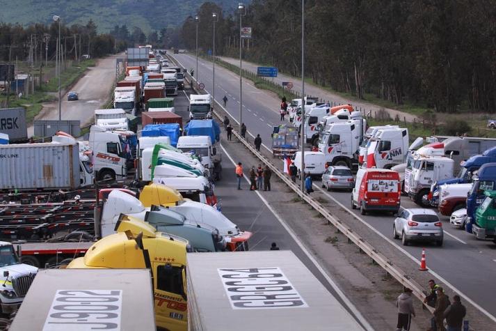 Camioneros de la región de Valparaíso: "La manifestación se suspende"