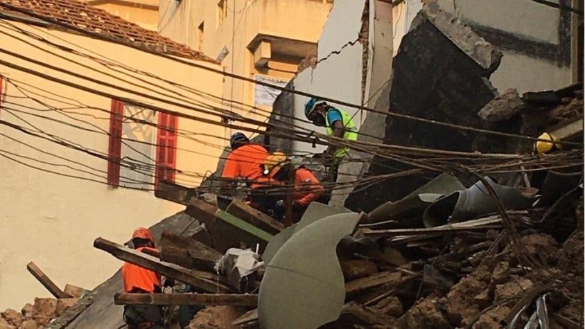 Rescatistas chilenos investigan señal de vida bajo los escombros de Beirut a un mes de la explosión