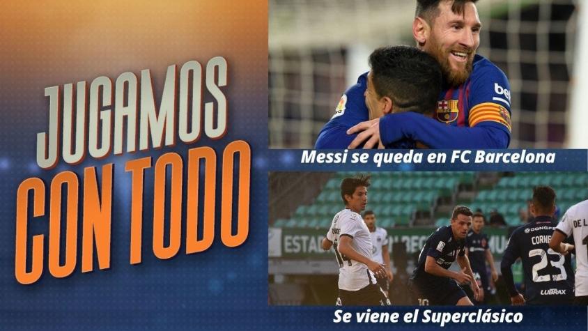 #JugamosConTodo: Lionel Messi se queda en FC Barcelona