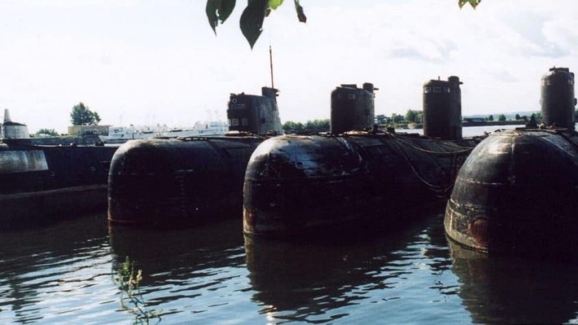La titánica tarea de reflotar submarinos soviéticos con material radioactivo del mar de Barents