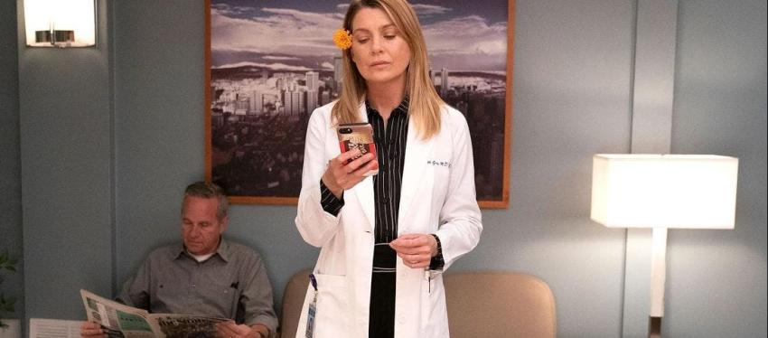 'Meredith' vuelve al set de "Grey's anatomy" y envía sensible mensaje a los trabajadores de la salud