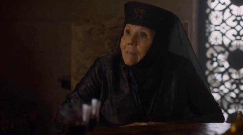 "Dile a Cersei que fui yo": La escena que inmortalizó el paso de Diana Rigg por "Game of Thrones"