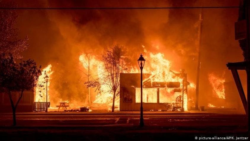 Más de medio millón de personas evacuadas por incendios en Oregon