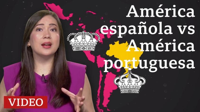 Por qué la América española se dividió en muchos países y Brasil quedó en uno solo