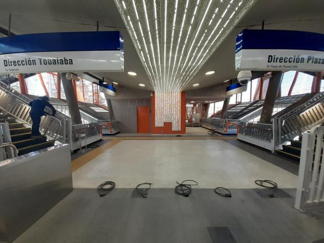 Metro reabrirá este lunes tres estaciones de Línea 4 en La Florida y Puente Alto