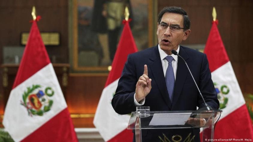 Presidente de Perú: "No voy a renunciar, yo no me corro"