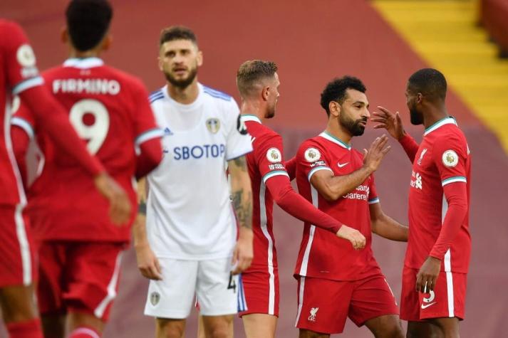 El Liverpool venció 4-3 en un partidazo al Leeds de Marcelo Bielsa