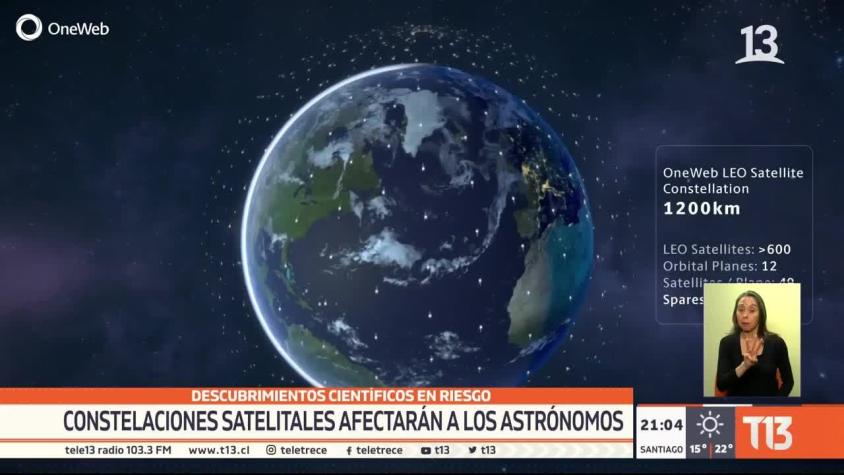 [VIDEO] Descubrimientos científicos en riesgo: Constelaciones satelitales afectarán a los astrónomos
