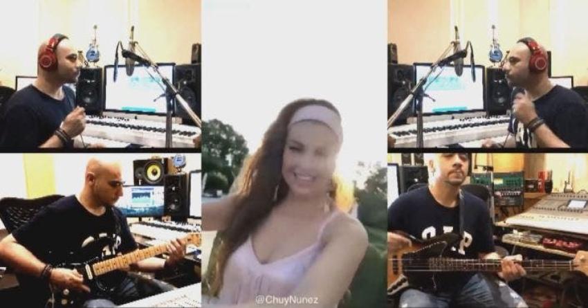 [VIDEO] Música en pandemia: Thalía crea temas y se divierte en redes sociales