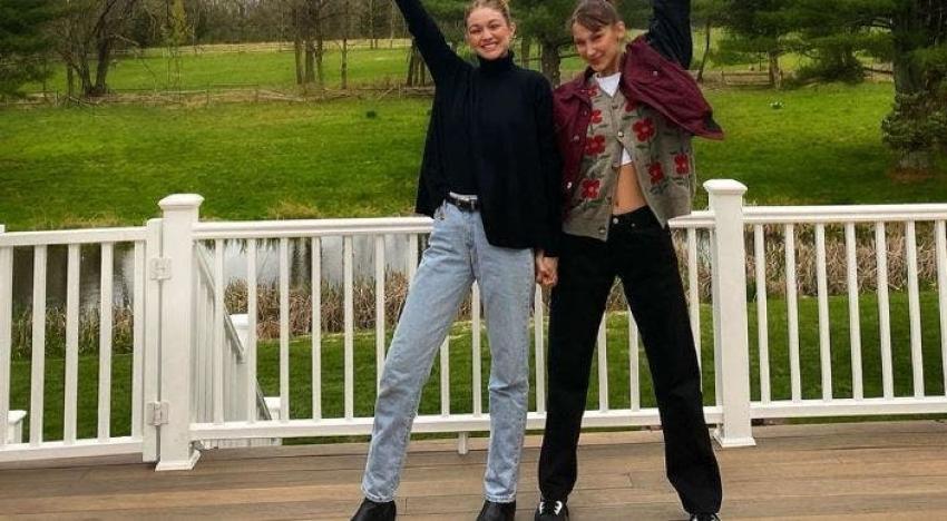 Bella Hadid publica tierna foto con su hermana Gigi: los fans pensaron que también estaba embarazada