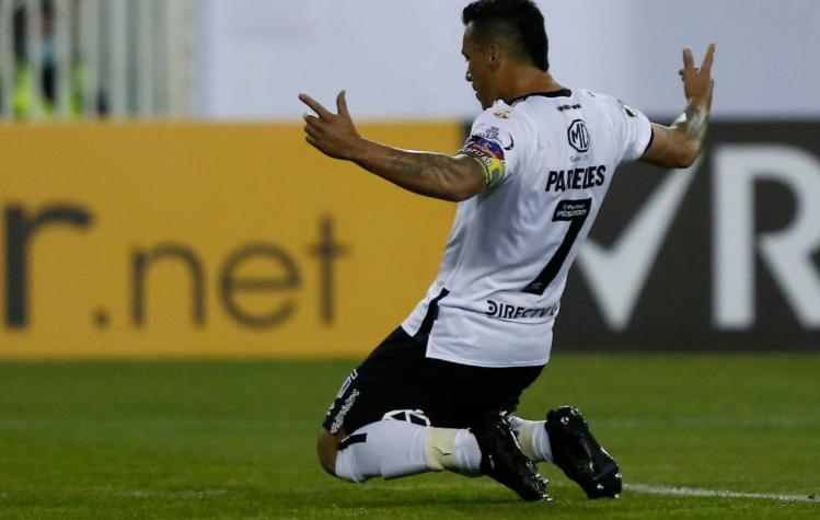 Paredes vuelve a superar a "Chamaco" y ahora es el máximo goleador de Colo Colo en la Libertadores