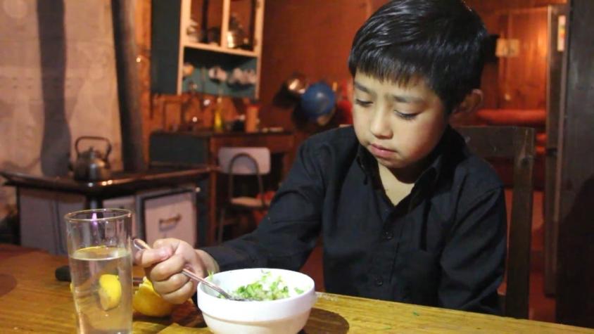 [VIDEO] Niño preparó pebre como tarea y se hizo viral