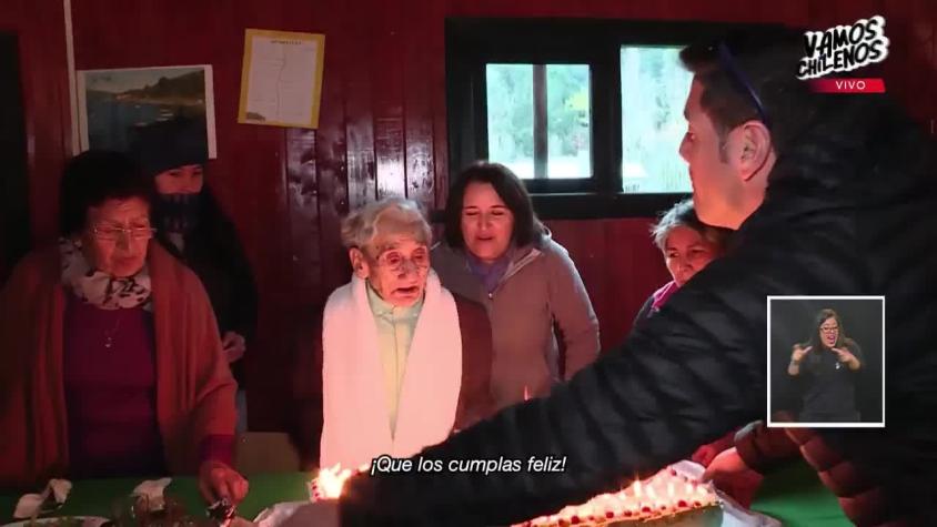 [VIDEO] El homenaje a Don Celino Villanueva que emocionó a Pancho Saavedra