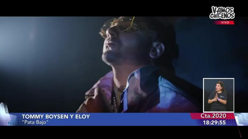 [VIDEO] Vamos Chilenos: Así suena "Pata Bajo", lo nuevo de Tommy Boysen y Eloy