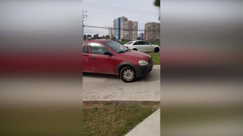 [VIDEO] Vecinos denuncian a conductores por peligrosas maniobras para evadir fiscalizaciones