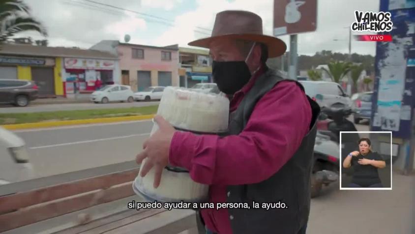[VIDEO] La emocionante cruzada de Juan Recabarren, "El Farkas de los pobres"