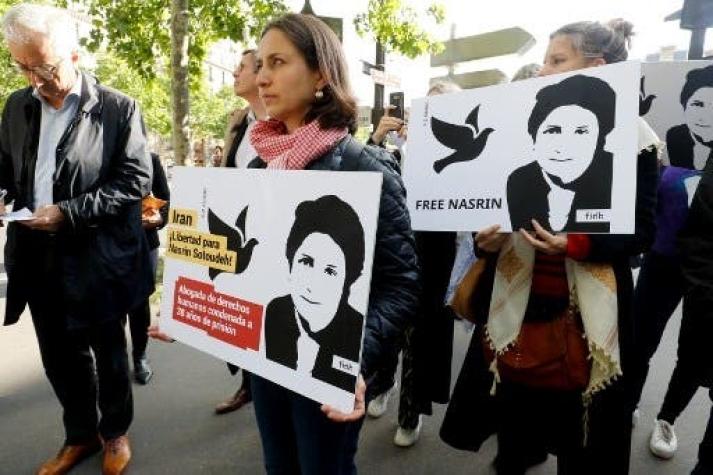 Hospitalizan Nasrin Sotoudeh, abogada iraní en huelga de hambre