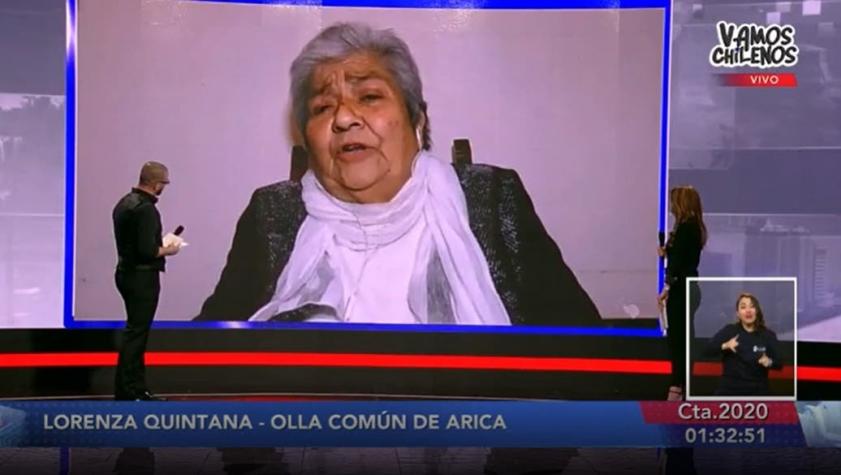 [VIDEO] La inspiradora historia de Lorenza y su ayuda con ollas comunes en Arica