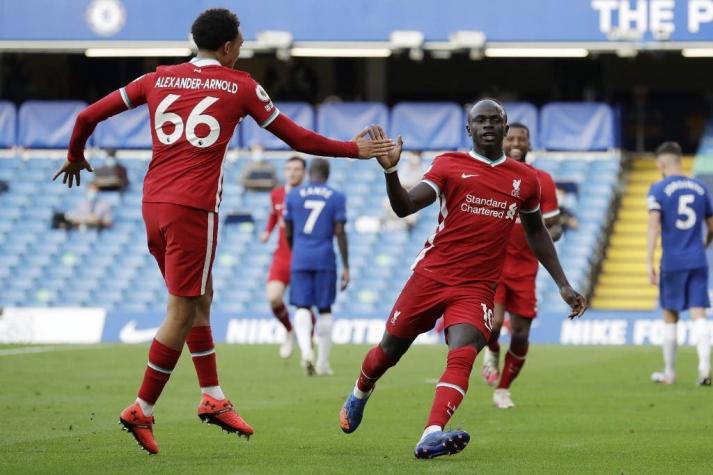 Liverpool vence al Chelsea 0- 2 con doblete de Mané en el debut de Thiago