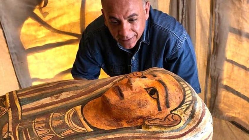 Sarcófagos de Egipto: el extraordinario descubrimiento de 27 ataúdes enterrados hace 2.500 años