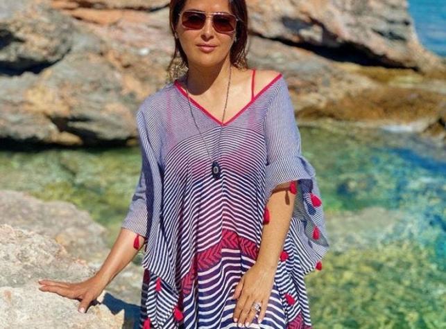 Salma Hayek conquista Instagram con inédita fotografía de su embarazo