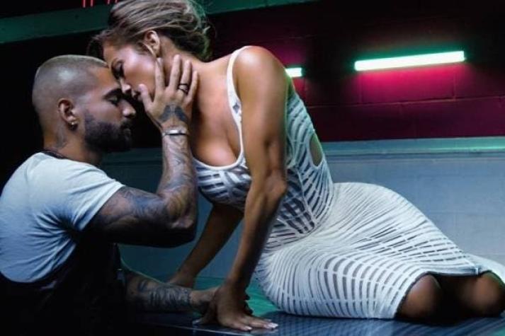El acalorado video de Maluma y Jennifer Lopez que encendió Instagram