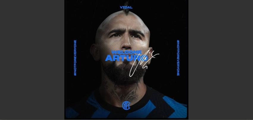 Milán ya tiene nuevo Rey: Inter anunció oficialmente el fichaje de Arturo Vidal
