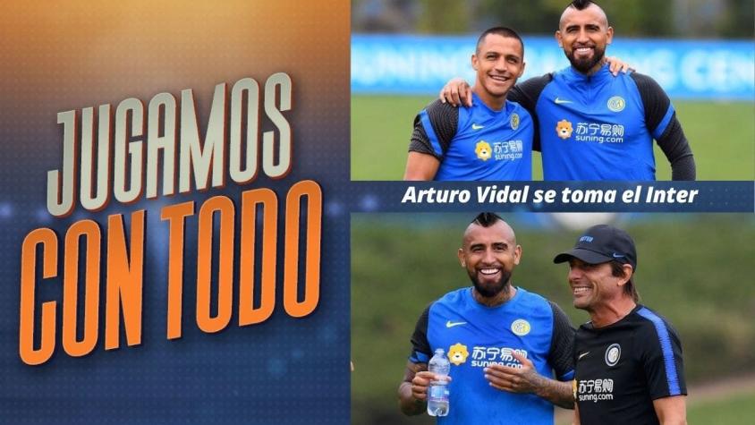 #JugamosConTodo: Arturo Vidal se toma el Inter y sigue los pasos de "Bam Bam" Zamorano